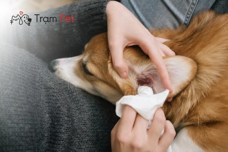 Dấu hiệu nhận biết bộ phận thính giác của chó cần được vệ sinh