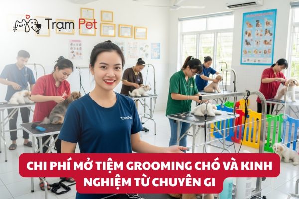 Chi Phí Mở Tiệm Grooming Chó Và Kinh Nghiệm Từ Chuyên Gia