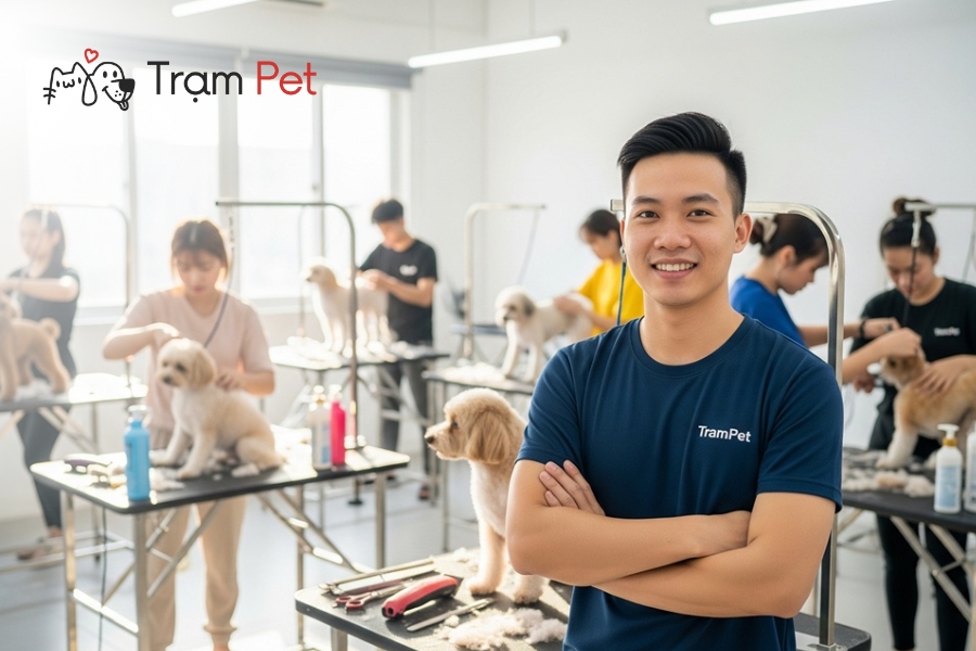 Grooming Cho Chó Là Gì Quy Trình Và Lợi Ích Khi Theo Học 10 Khóa học grooming chuyên nghiệp cung cấp kiến thức chuyên sâu, kỹ năng thực hành chuẩn xác