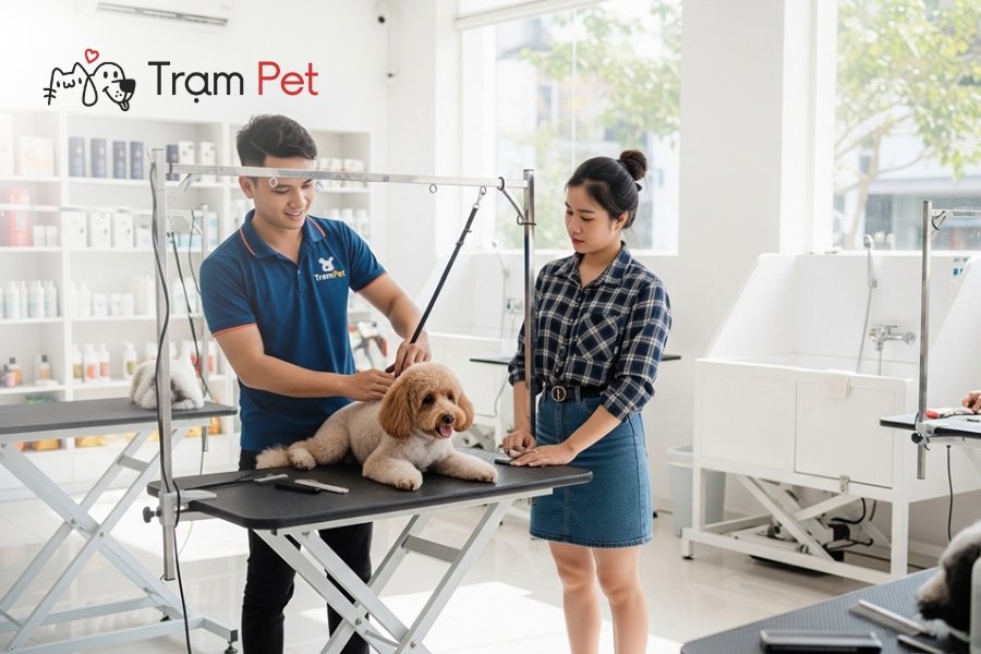 Đào Tạo Nghề Grooming Chó Và Cơ Hội Việc Làm Mới Nhất 8 Grooming là nghề đòi hỏi sự kiên nhẫn và tình yêu thương chân thành với động vật