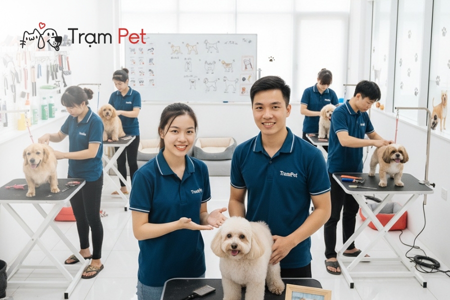 Đào Tạo Nghề Grooming Chó Và Cơ Hội Việc Làm Mới Nhất 9 Trạm Pet – Địa chỉ chuyên đào tạo grooming chó từ cơ bản đến nâng cao