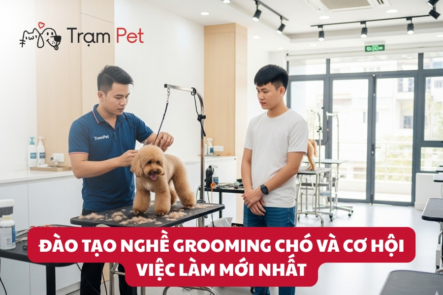 Đào Tạo Nghề Grooming Chó Và Cơ Hội Việc Làm Mới Nhất